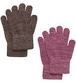 CeLaVi Hanskar - Ull/Pólýester - 2 Pakki - Létt Mauve M. Ljómi