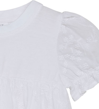 Hust and Claire Bodysuit w. Skirt k/æ - HCKristi - White w. Embr