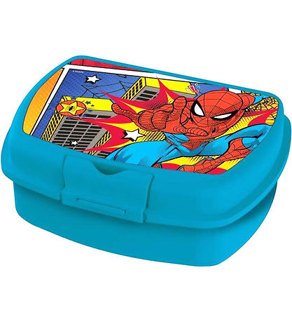 Spider-Man Broodtrommel - Urban Sandwich Box - Blauw/Rood