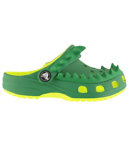 Crocs Sandals - Classic Spikes Clog T - Acidity/Green Ivy