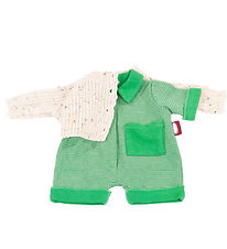 Götz Doll Clothes - Jumpsuit/Knitted - 30-33 cm - Green Combi