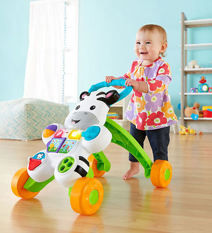 Fisher-Price Baby Walker - Learn with Me Zebra Walker