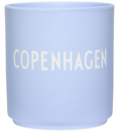 Design Letters Beker - Favourite - Copenhagen - Blauw