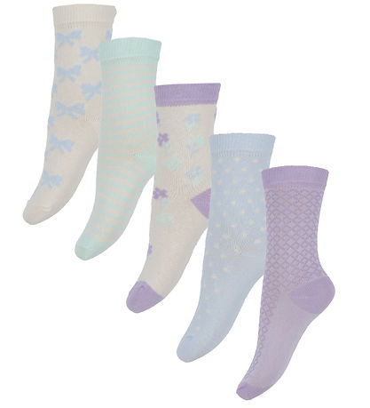 Chaussettes Minymo - 5 Pack - Lavender
