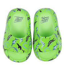 BECO Strandsandaler - Ocean Dinos - Grön
