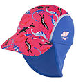 Chapeau légionnaire BECO - Ocean Dinos - UV50+ - Rose/Bleu