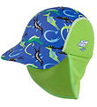 Chapeau légionnaire BECO - Ocean Dinos - UV50+ - Bleu/Vert