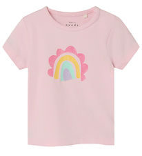 Name It T-paita - NbfVubie - Parfait Pink M. Kimalle