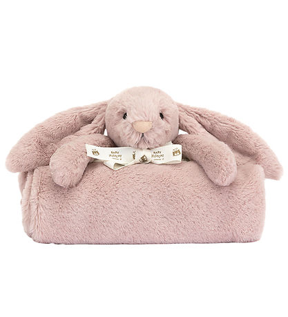 Jellycat Blanket - 70x56 cm - Bashful Luxe Bunny Rosa Blankie