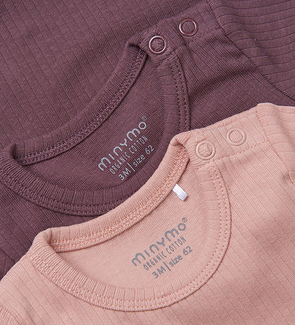 Minymo Body k/ä - 2-pack - Misty Rose