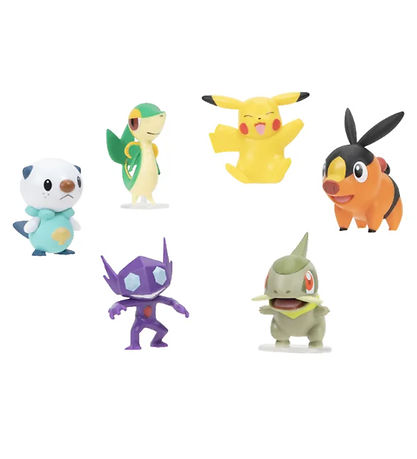 Pokémon Toy Figurine - 6-Pack - Battle Ready