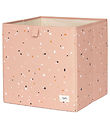 3 Sprouts Förvaringslåda - 33x33x33 cm - Terrazzo/Clay