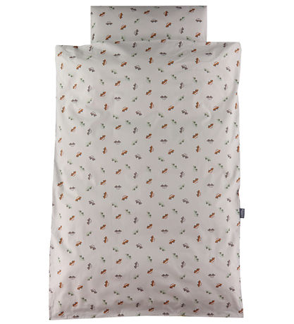 Nørgaard Madsens Bedding - Junior - Beige w. Cars I Burnt Fa