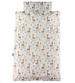Nørgaard Madsens Bedding - Junior - White w. Giraffe On Rainbow,