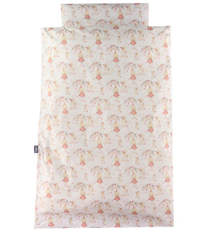 Nørgaard Madsens Bedding - Adult - Beige w. Princesses, Rainbow