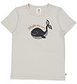 Müsli T-paita - Whale - Soft Blue