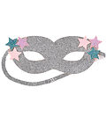 Souza Costume - Mask - Kady - Silver/Stars