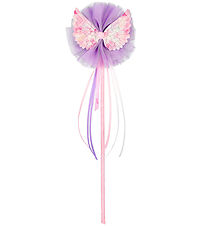 Souza Costume - Magic Wand w. Tulle/Wings - Purple/Pink