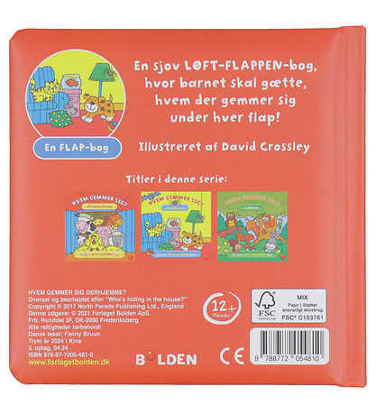 Forlaget Bolden Picture Book w. Flapper - Who's Hiding - Home