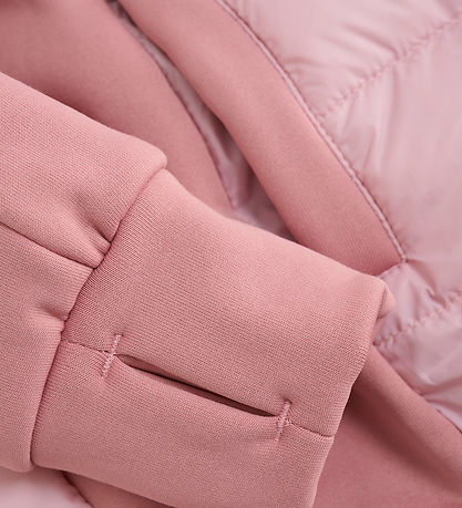 Color Kids Puffer Jacket - Bleached Mauve