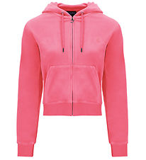 Juicy Couture Cardigan - Robertson - Velúr - Hot Pink
