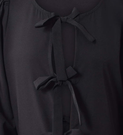 Hound Dress - Ribbon - Black
