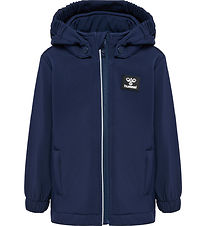 Hummel Softshell Jacket w. Fleece - hmlMars - Black Iris