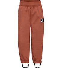 Hummel Softshellbukser m. Fleece - hmlJupitor Tex Mini - Copper 