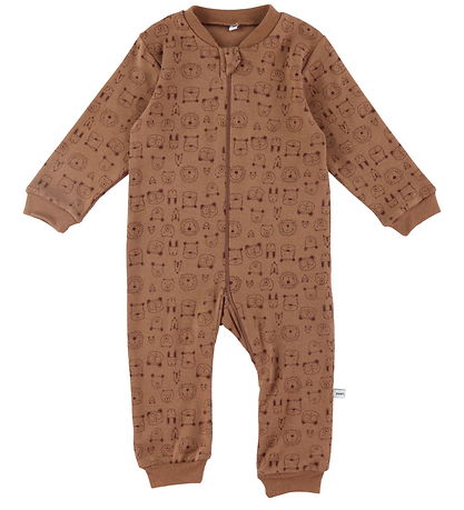 Pippi Baby Jumpsuit - Nightsuit - 2-Pack - Blue Mirage