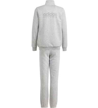adidas Performance Sweat Set - ALLSZN GFX TS - Grey Melange