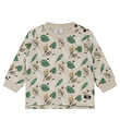 Hust and Claire Sweatshirt -Samy - Französisch Oak m. Blätter