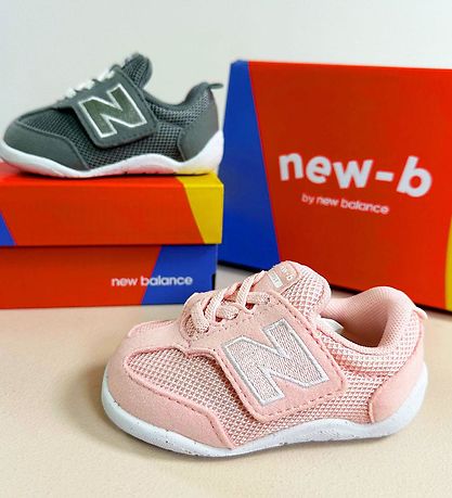 New Balance Fyrstu skórnir - First - Hafnargrátt/Hvítt