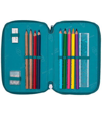 Beckmann Etui m. Inhoud - Jungle Spel - Groen