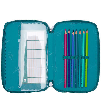 Beckmann Etui m. Inhoud - Jungle Spel - Groen