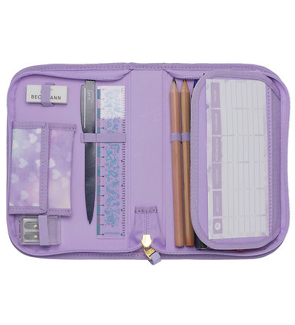 Beckmann Etui m. Inhoud - Unicorn Princess - Purple