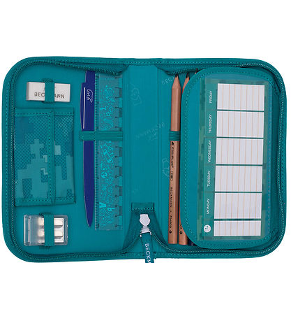 Beckmann Etui m. Inhoud - Jungle Spel - Groen