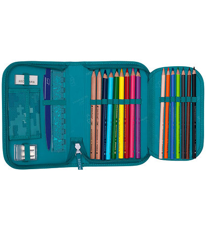 Beckmann Etui m. Inhoud - Jungle Spel - Groen