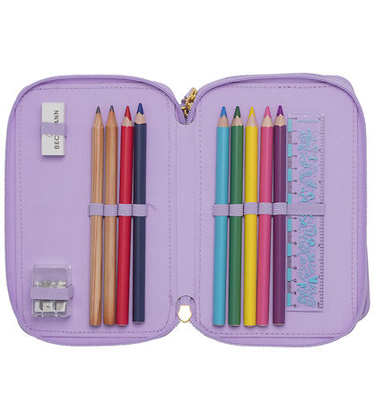 Beckmann Etui m. Inhoud - Unicorn Princess - Purple