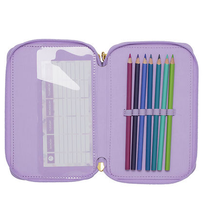 Beckmann Etui m. Inhoud - Unicorn Princess - Purple