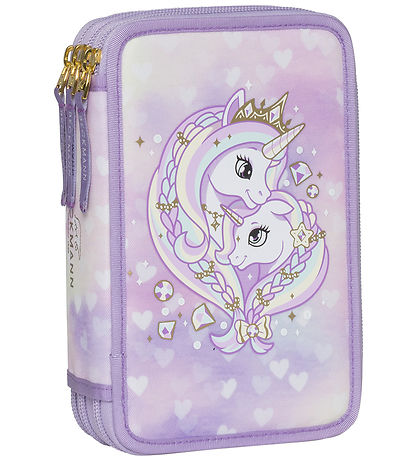 Beckmann Etui m. Inhoud - Unicorn Princess - Purple