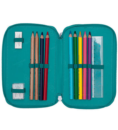 Beckmann Etui m. Inhoud - Racen - Groen