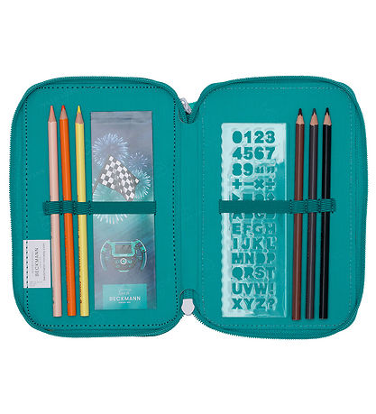 Beckmann Etui m. Inhoud - Racen - Groen