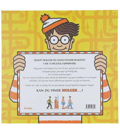 Livre Alvilda - Find Holger Dans le Labyrinthe - Danois