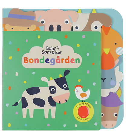 Alvilda Bildebok - Baby - Sans og lær - Gården - Dansk