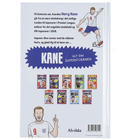 Alvilda Book - Football Stars - Kane - All About the Superstar -