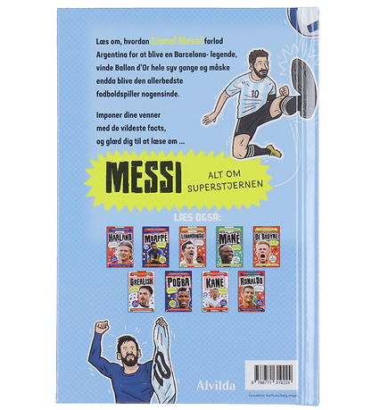 Alvilda Book - Football Stars - Messi - All About the Superstar 