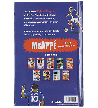 Alvilda Book - Football Stars - Mbappé - All About the Superstar