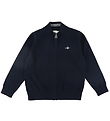GANT Cardigan - Knitted - Shield - Evening Blue
