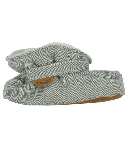 En Fant Krabbelschuhe - Olive Thymian