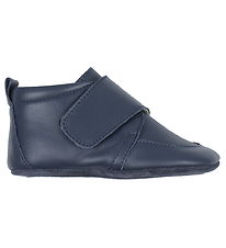 En Fant Soft Sole Leather Shoes - Leather - Blue Night